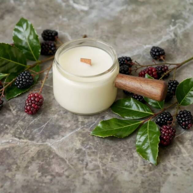 Blackberry Laurel Massage Candle